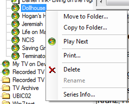 Context Menu